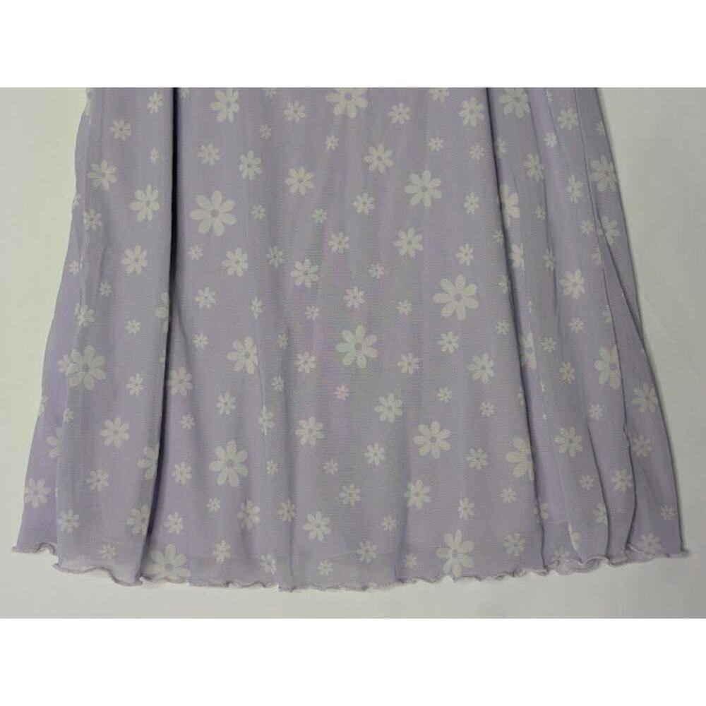Flower Girl Lilac Mini Dress MINGA LONDON Size 10 Festival Fairycore, Kawaii0 - Picture 6 of 7